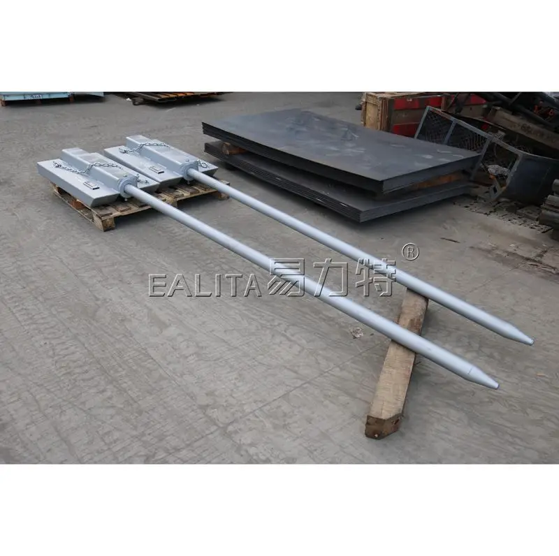 Forklift Carpet Pole Slip-On Roll Prong F-RPS-2N-80-2800