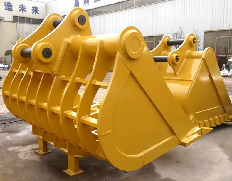 Chinese factory supplier digger spares parts skeleton bucket for EX200 excavator on hot sale