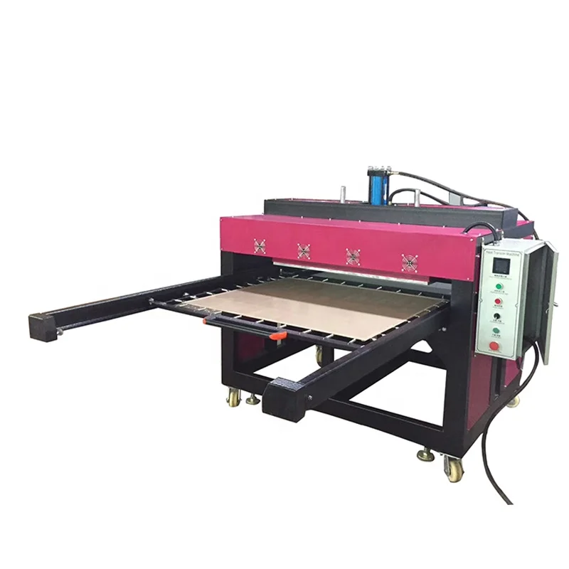 2019 Garment Plant Usage Hydraulic Energy 20kg Novelty Textile Layer Pleat Printing Heat Press Machine