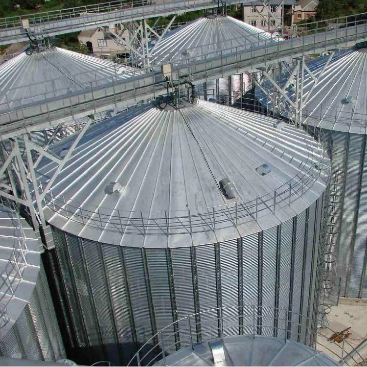  Стальной силос для хранения зерна 500 тонн