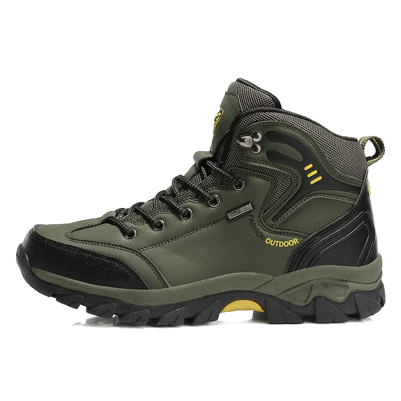 
New Design Waterproof Outdoor Mountain Boot Men Trekking Hiking Shoes 