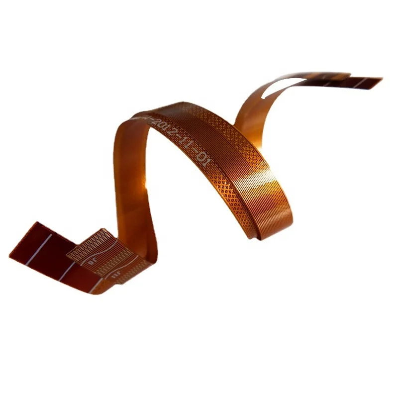 JERICO Custom Wholesale Flat Slim Thin Ribbon FPC Cable 20Pin Gold Finger  FPC Connectors
