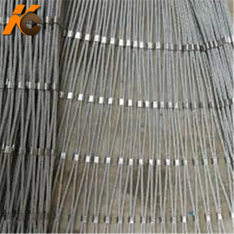 Kangchen   stainless steel cable mesh  Balcony railing Steel Net  /staircase railing protecting Mesh