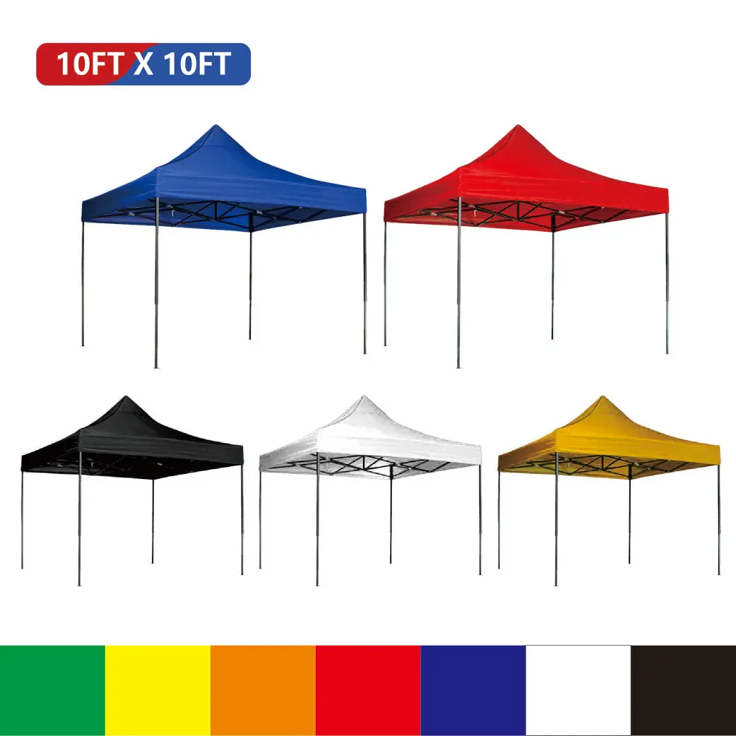 Простая установка Водонепроницаемая рекламная акция 10x10 навес палатки для выставки