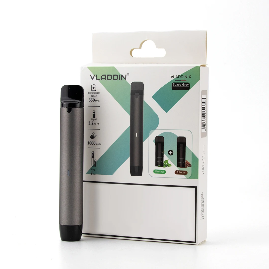 
VLADDIN X KIT 1600 Kit and Plugs 550mAh battery 