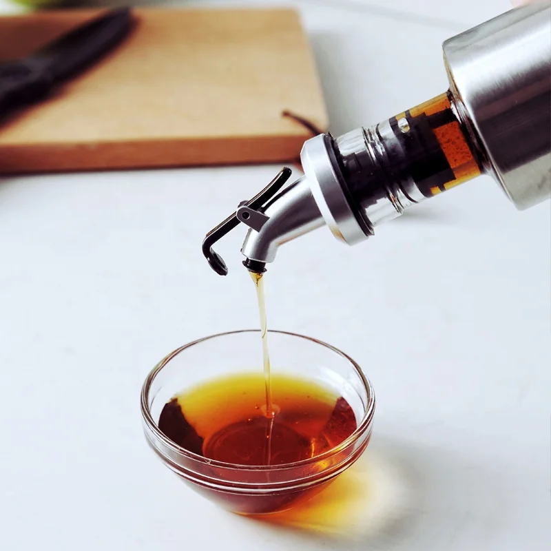 European Style New Design Oil & Vinegar Glass Bottle for Kitchen