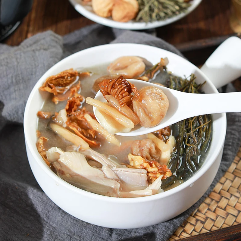 Chinese Wholesale Shuangjin decoction Individual packaging Dauphin ginseng one-horn golden chicken inner golden FIG jujube yam