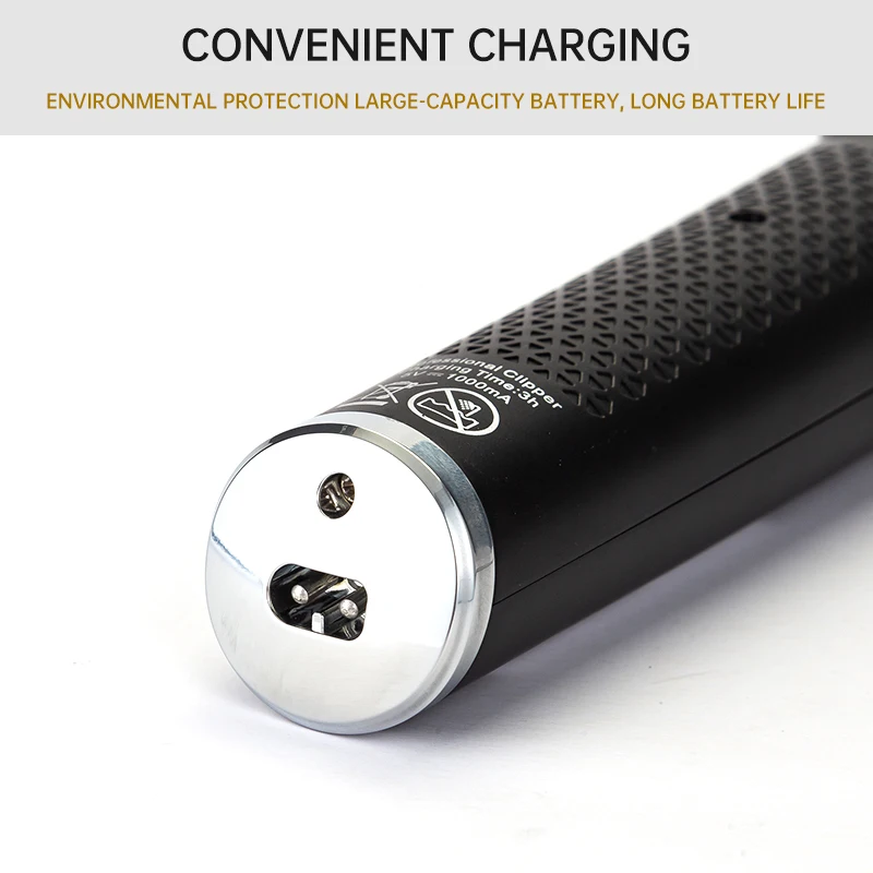 Lenrood LR-A10S-1 Factory Supply Rechargeable Hair Trimmer With LCD Display cordless trimmer hair clipper