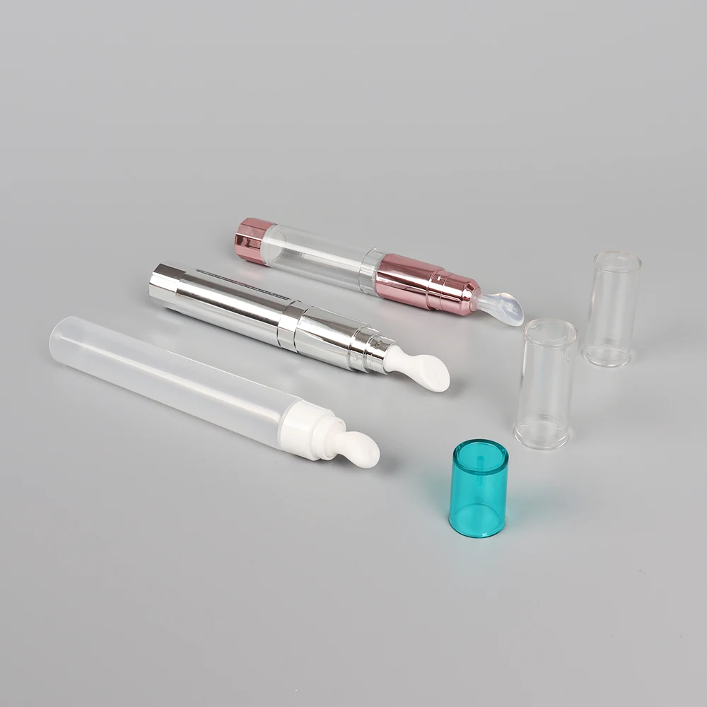 Luxury Laminated soft squeeze eye cream packaging plastic cosmetic tube