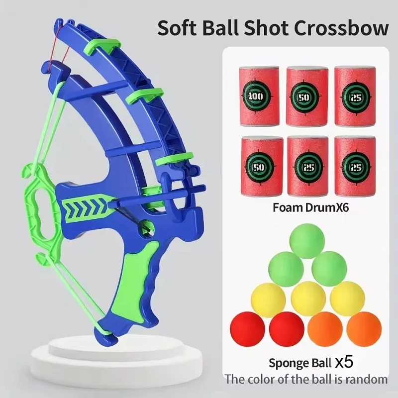 Soft Bullet Target Practice Toy for Children Educational Shooting Practice Toys with Soft Bullets Parent-child Interactive Toys