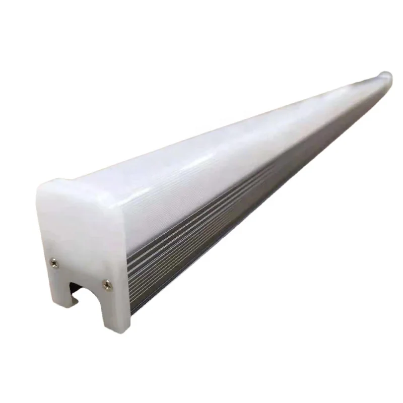 Led Linear Lighting Fixture Waterproof 24V LED Tube Ip67 dmx rgb outdoor wall washer light for building lighting