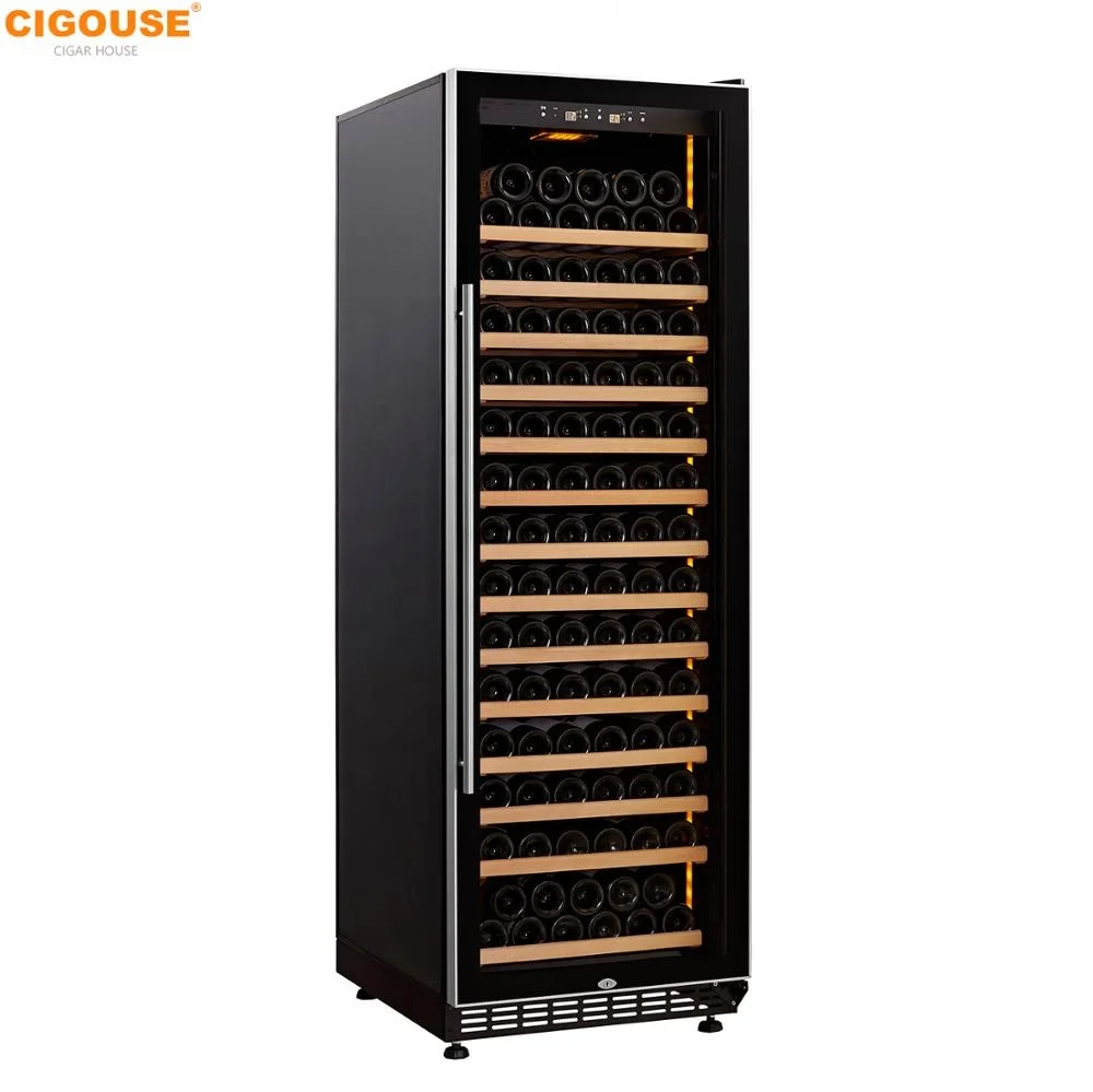 
Large Capacity Wine Cooler Fridge With LED Stripes 