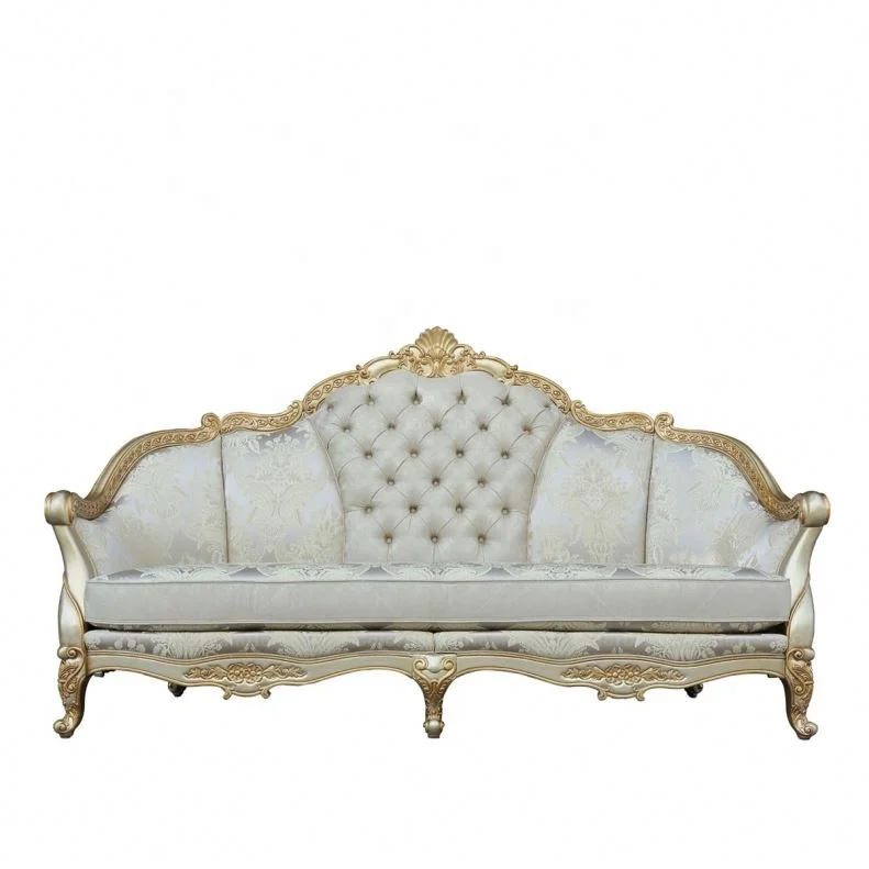 Rococo sofa designed for living room furniture