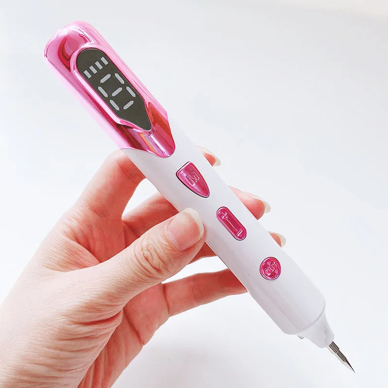 High Frequency Usb Charging Beauty Care Tool Mini Laser Mole Removal Warts Freckle Pointing Pen