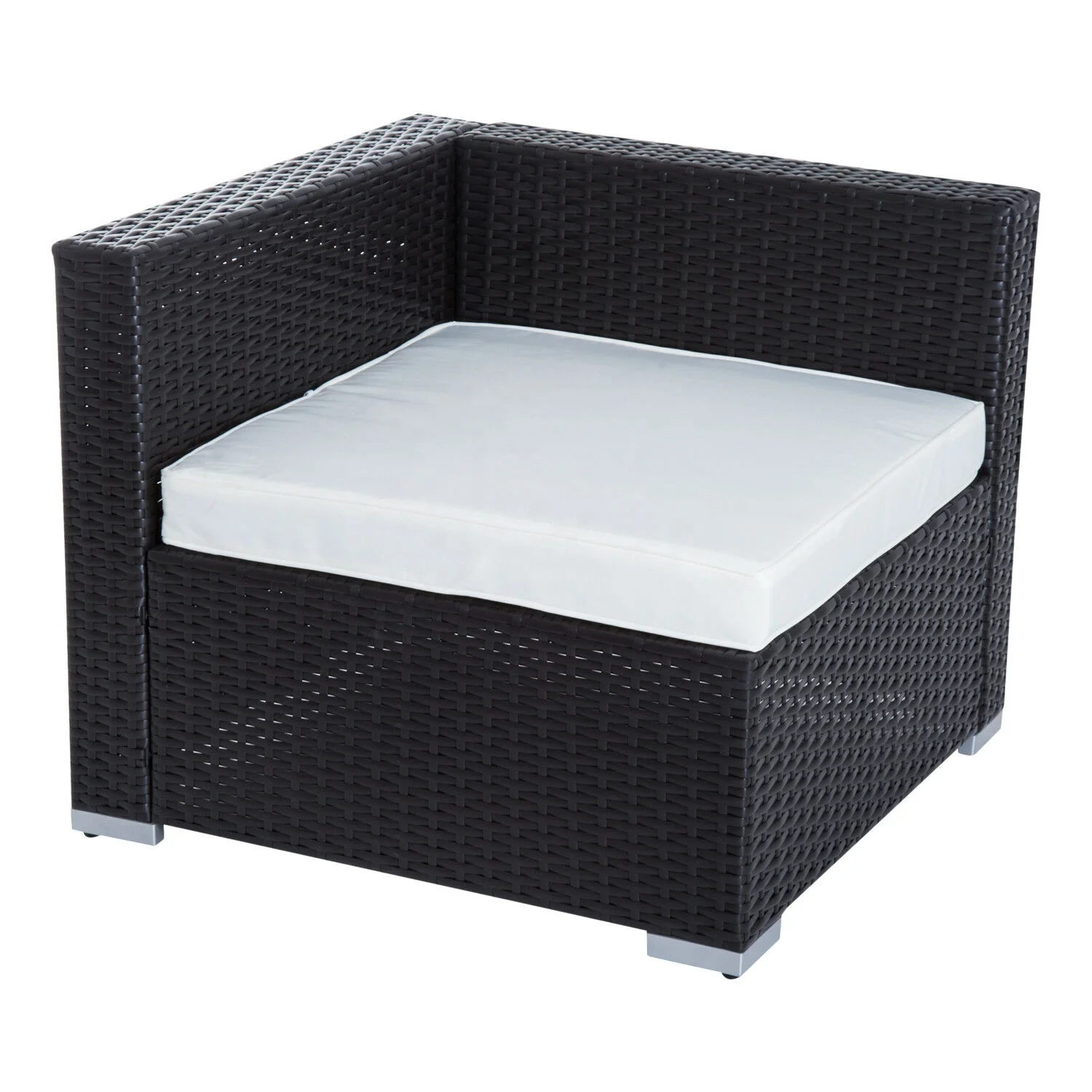 Rattan Outdoor Furniture Sectional Wicker Sofa Set 7 PCs Patio Rattan