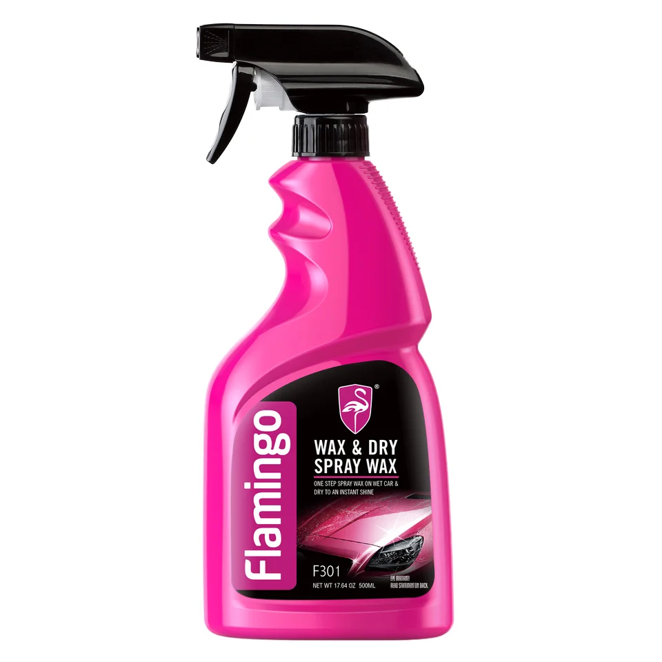 F301 Wax & Dry Spray Wax Dry Car Cleaner Walterless Wash And Wax Spray Car Cleaner Kit Product