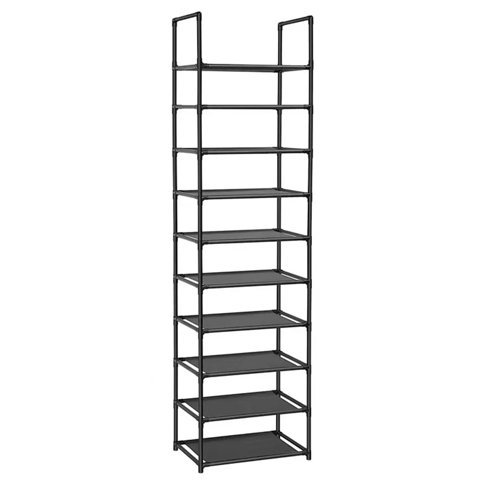 Wholesale Shoes Rack Fabric 7 Tiers Organizador De Zapatos 3d Image Non-woven Fabric Shoe Shelf Storage Organizer Cabinet