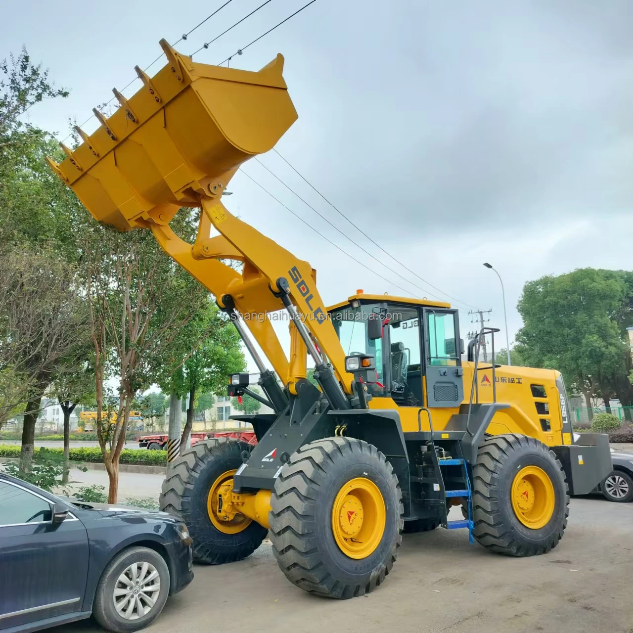 Hot second-hand SDLG 956F 956L 958F construction machinery loader 5 tons rated farm load