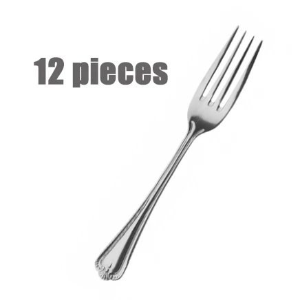 18/0 Table Forks Jesmond Regular Patt. Metal Forks Bulk Stainless Steel Elegant Dinner Forks Set