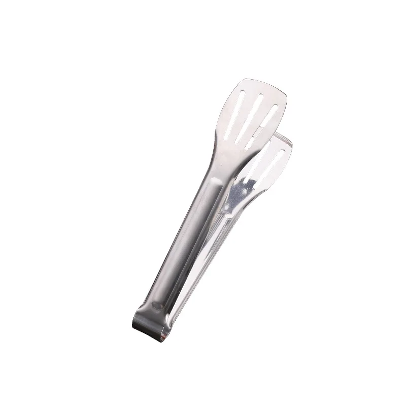 Outdoor accessories BBQ food tongs kitchen stainless steel cooking utensils food tongs