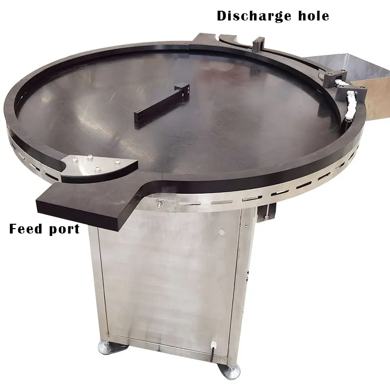 Bottle Feeder Unscrambler Table, Accumulating Rotary Table Conveying Machine