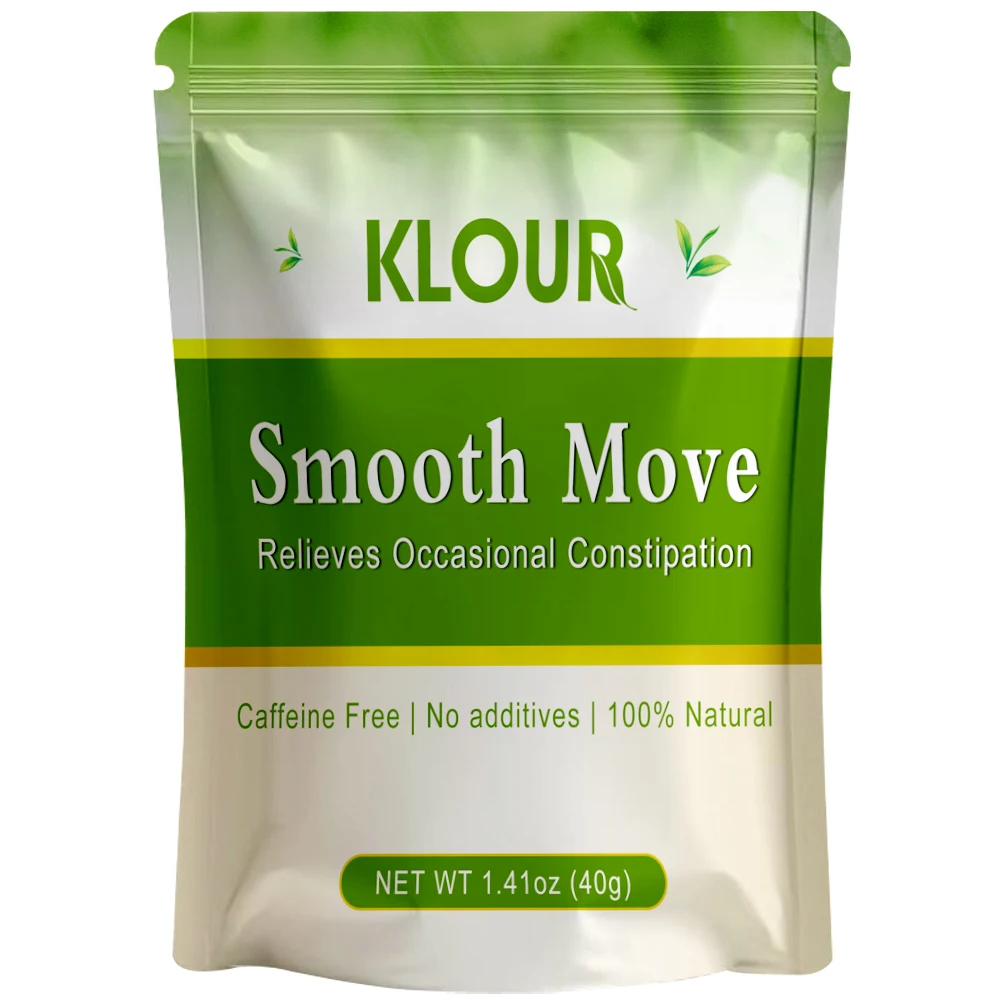 OEM органический чай Гладкий сенна лист мяты перечной очищающий кишечник травяной для похудения