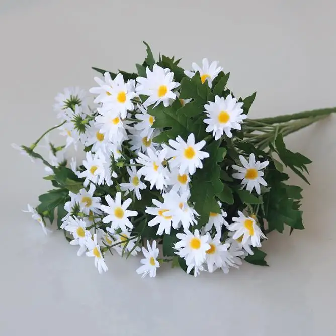 Artificial Daisy 9 Korean Dutch chrysanthemum wedding home decoration Persian chrysanthemum shooting props wild chrysanthemum