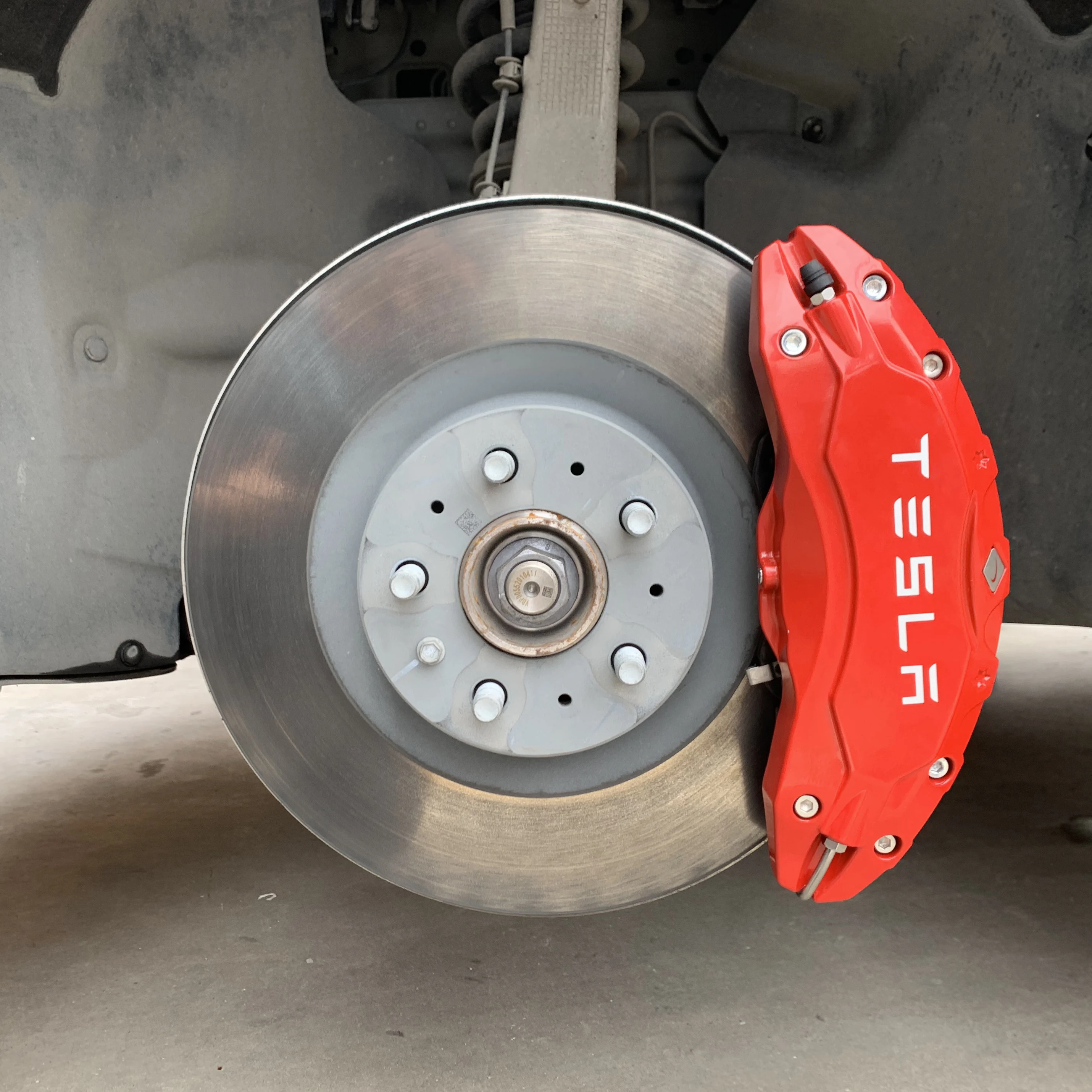 Use For Tesla Model Y Caliper Covers Fit For 19 20 Inch Wheel Hub 2020-2023 (Set Of 4, 2022 Upgraded)