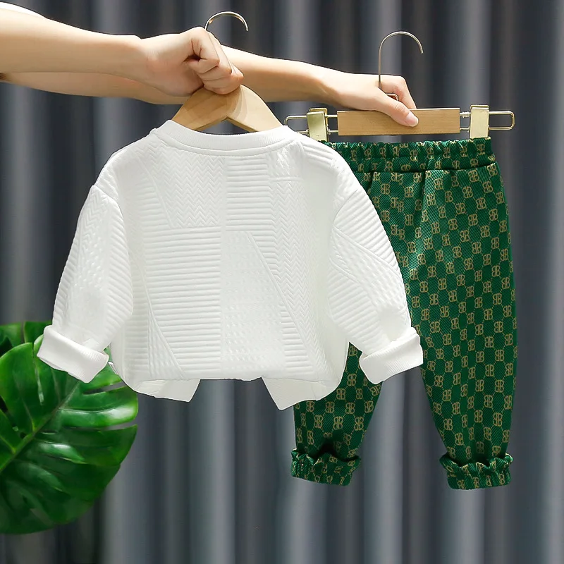 Boys Clothing Sets Winter Casual Style Toddler Boys Clothing Sets Pullover Boys Clothing Sets