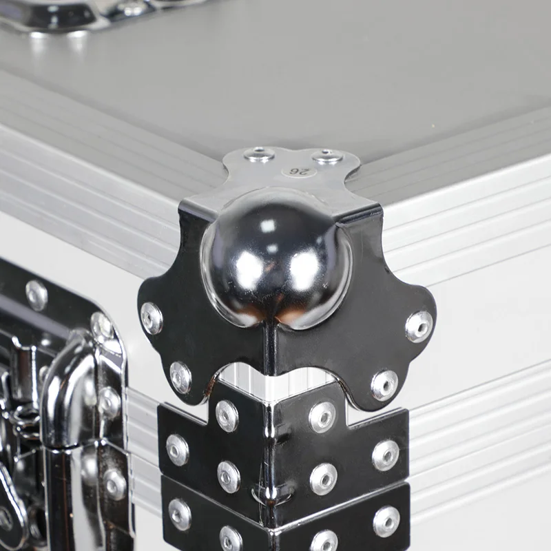 Custom amplifier Aluminum  Case  trolley tool kit  road case with wheel