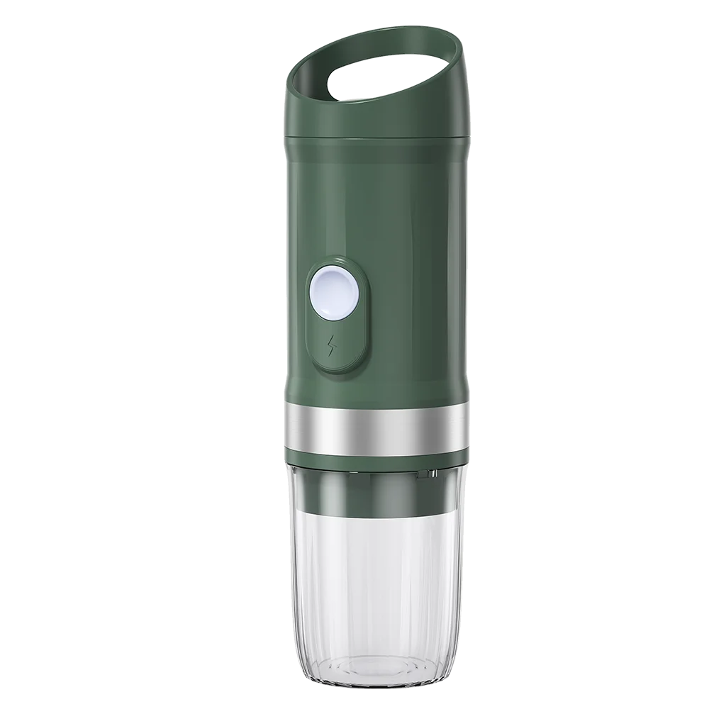 Cordless Lithium Battery  Coffee Machine Electric Stainless Steel Type C Charging Compatible Two Capsule Types Coffee