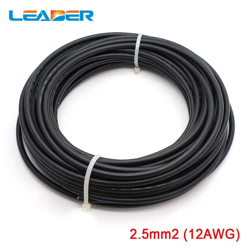 Солнечный Кабель 1500 В 4 мм2 (12AWG) для системы