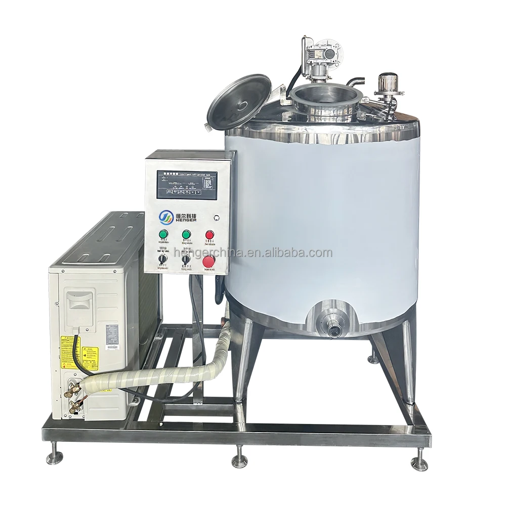 High Quality Cooling Tank for Dairy, Beverage, and Food Processing Energy-Efficient, Stainless Steel