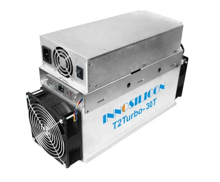 hotUsed Innosilicon T2T 30Th Asic Miner for Bitcoin T2TZ T2TH 25T 30T 32T 36T with