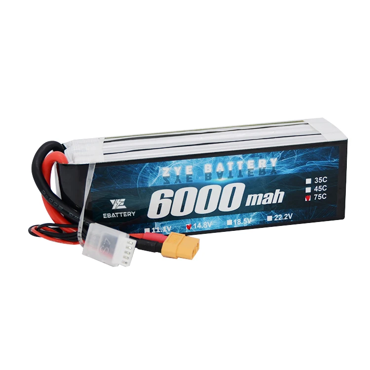 11.1v 3000mah battery pack and 4S 14.8v Nominal Voltage lithium polymer battery 6000mah lithium battery for aircraft