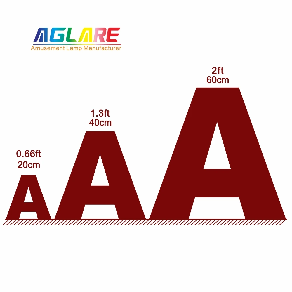 Customized Business Logo LED Illuminated Sign Wall Metal Lettering Decorative Light Signs
