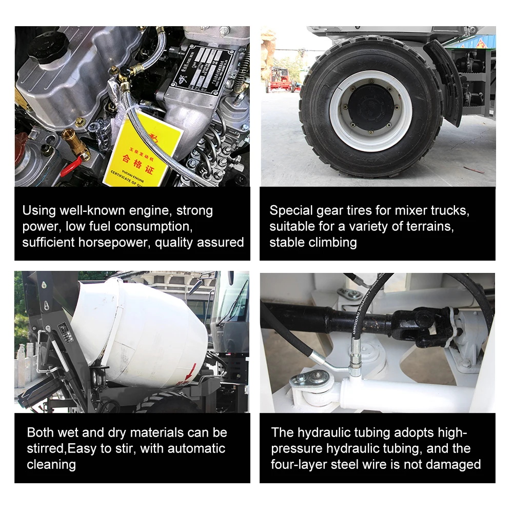 Самозагружающаяся Мобильная бетономешалка мини-Бетономешалка для продажи