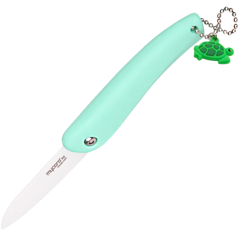 
Promotional Peeling Knife Portable Kitchen Ceramic Folding Knife 