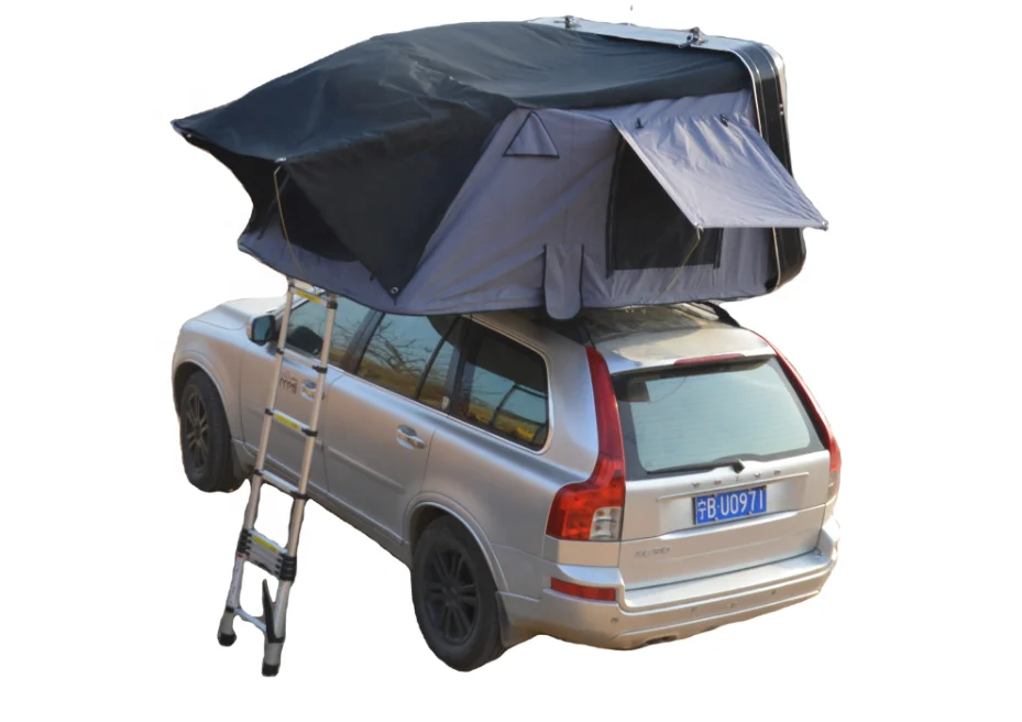 Newest Glass fiber reinforced  Roof Top Fabric Tent With Hard Shell quality nice Made in China OEM Making