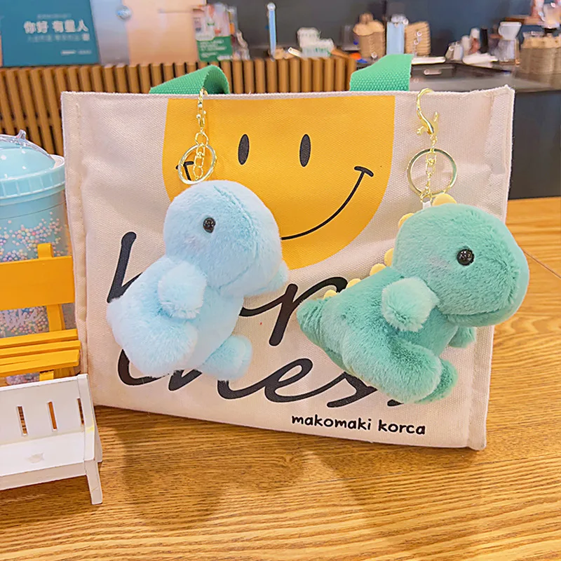 Custom Cute Soft Embroidery Standard Plush Pillow Stuffed Toy dinosaur  Custom plushies Keychain