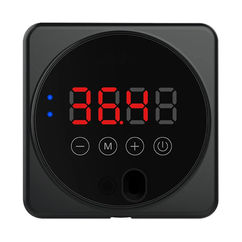 Wall mounted automatic digital contactless infrared electronic clocks