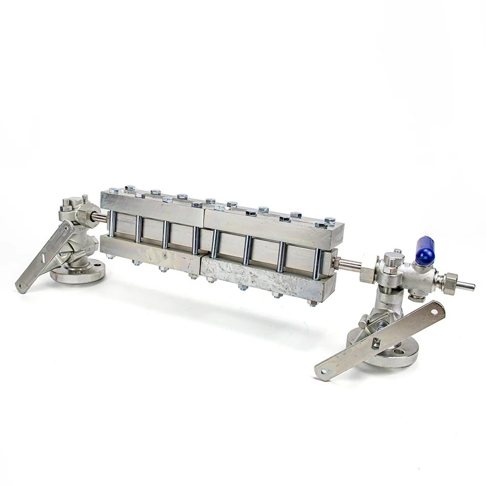 hot sale Magnetic type level gauge boiler type fuel level sensor factory directly supply reflex level gauge