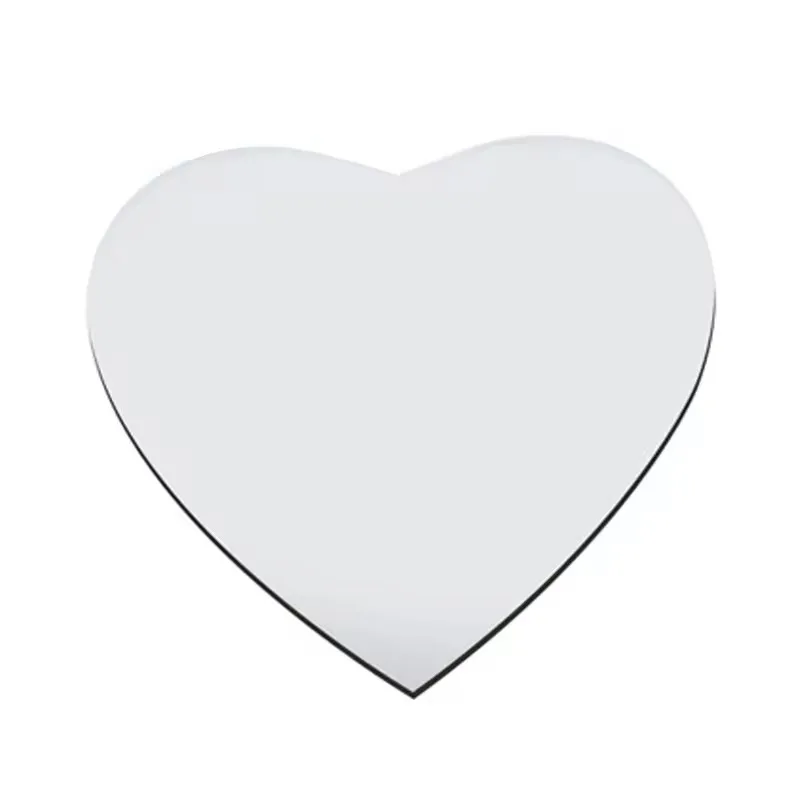 3MM Blank Heart Shape Sublimation White Fabric Mouse Pad No Reviews yet