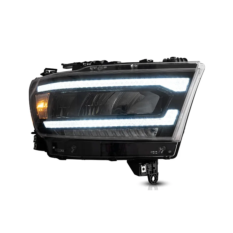 Wholesales Modified Headlight for Dodge Ram 1500 Full LED 2019-Up Plug&Play High Quality Headlamp Assemblies