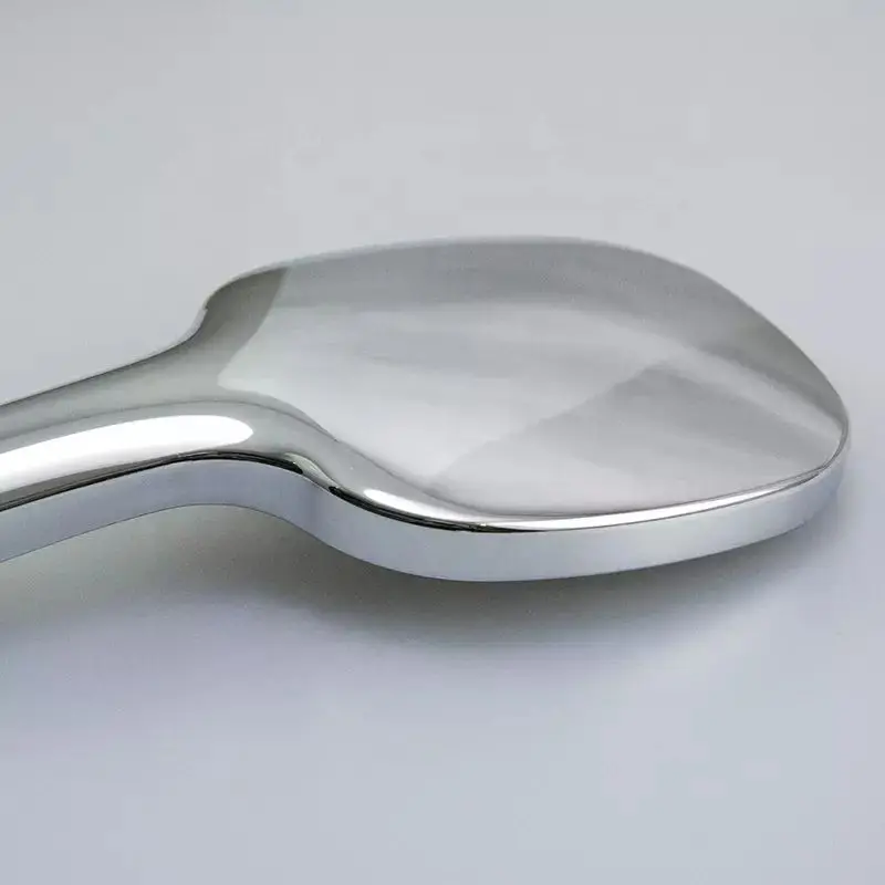 YS31127 Chimei 757 ABS and POM Button Switch Easy Clean TPR nozzles Chrome Plated bathroom Hand held Shower