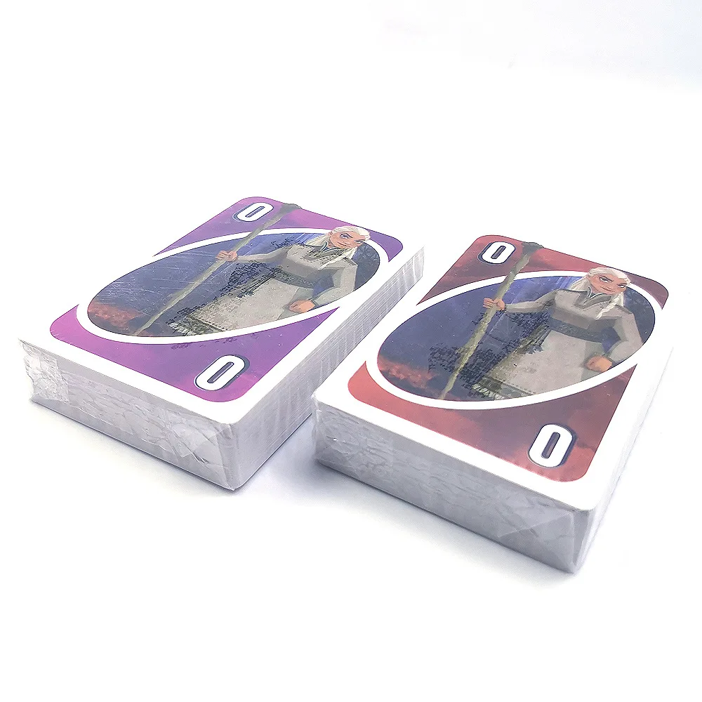 In stock unos family card game Entertainment Board Game Play Fun Party poke mon cards trading cards game