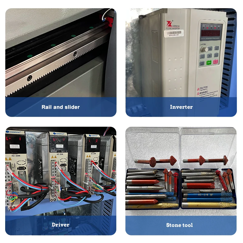 LEEDERCNC Heavy Duty CNC 3D Stone Carving Marble Engraving Stone Cutting Machine