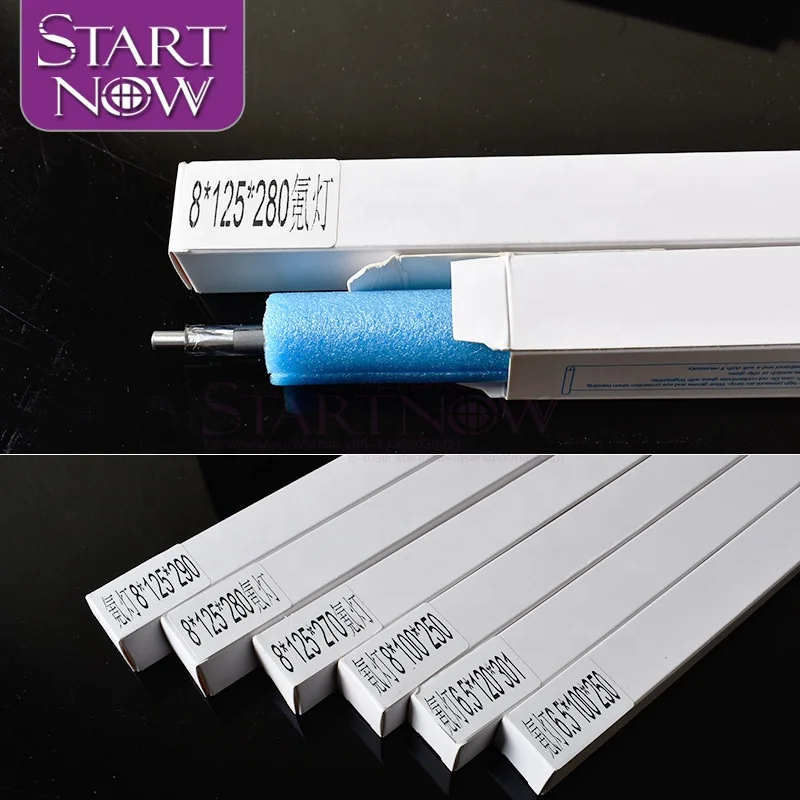 Ke 8*125*270 Laser Krypton Lamp For Marking Equipment Parts Nd YAG Marker Machine Spare Parts Laser Accessory Krypton Tube