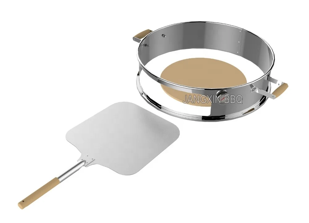 Top Selling Stainless Steel Ketlle Grill Pizza Ring Kit Patent Design
