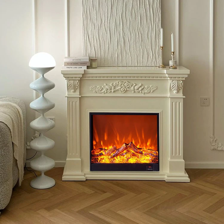 Manufacturer Supplier Out Door Fireplaces 1.2m Living Room 3d Water Vapor Electric Mantels Corner Ceramic Wood Gas Fireplace